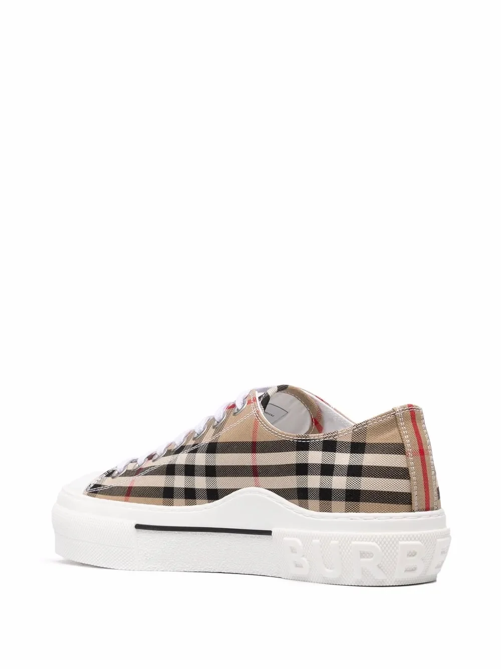Burberry Vintage Check Low-Top Sneakers - Image 3