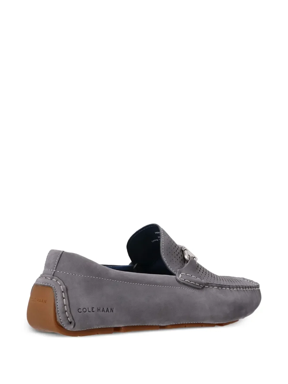 Cole Haan Grand Laser Bit Driving Loafers - Slate Grey - Image 4