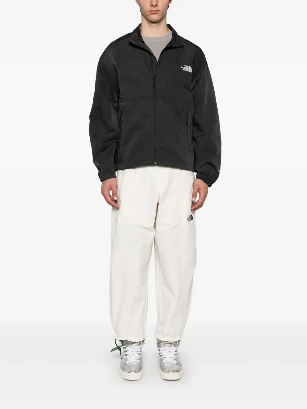 The North Face Easy Wind Track Jacket Black - Image 2